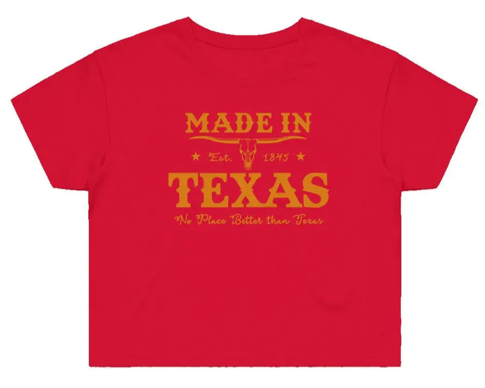 Made in Texas  -  Street Crop Tee
