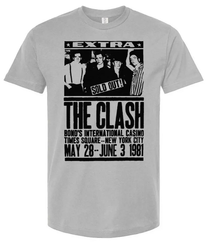The Clash at Bond's International Casino NYC  -  Unisex T Shirt