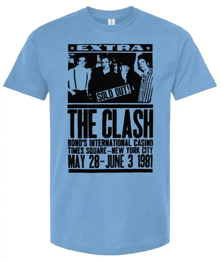 The Clash at Bond's International Casino NYC  -  Unisex T Shirt