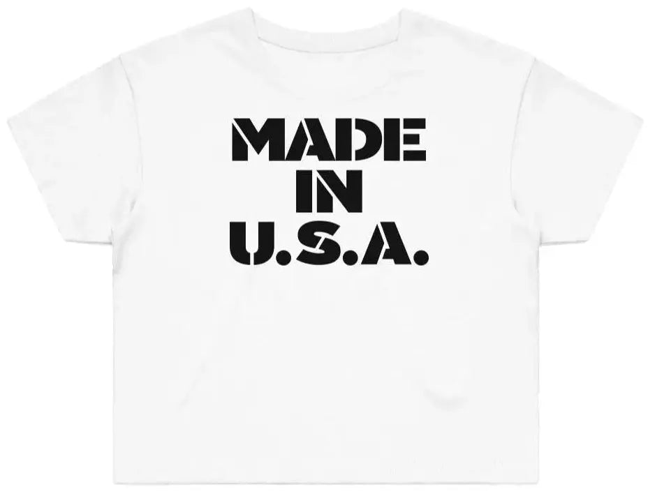 MADE IN U.S.A. Crop Tee (Worn by Charlene Tilton)