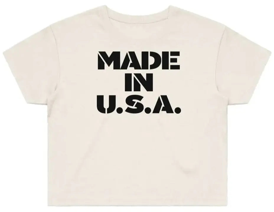 MADE IN U.S.A. Crop Tee (Worn by Charlene Tilton)