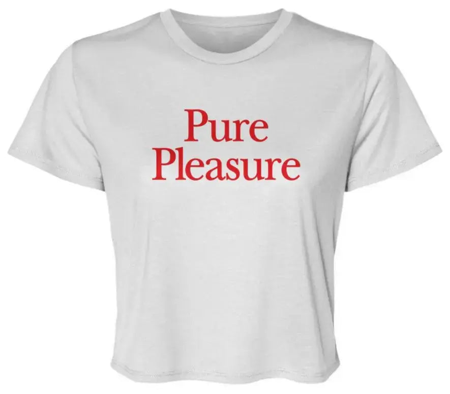 Pure Pleasure - Women’s Flowy Cropped Tee (Worn by Hayley Williams)
