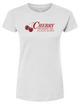 Cherry Records  -  Womens Fine Jersey T-Shirt
