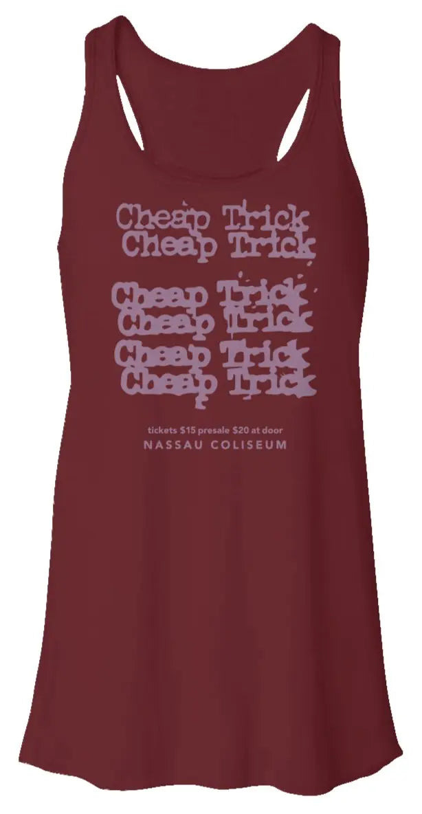 Cheap Trick - Flowy Racerback Tank