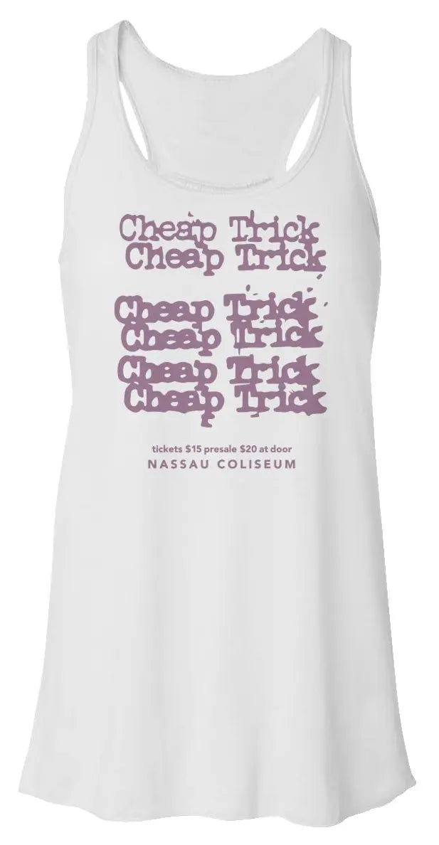 Cheap Trick - Flowy Racerback Tank