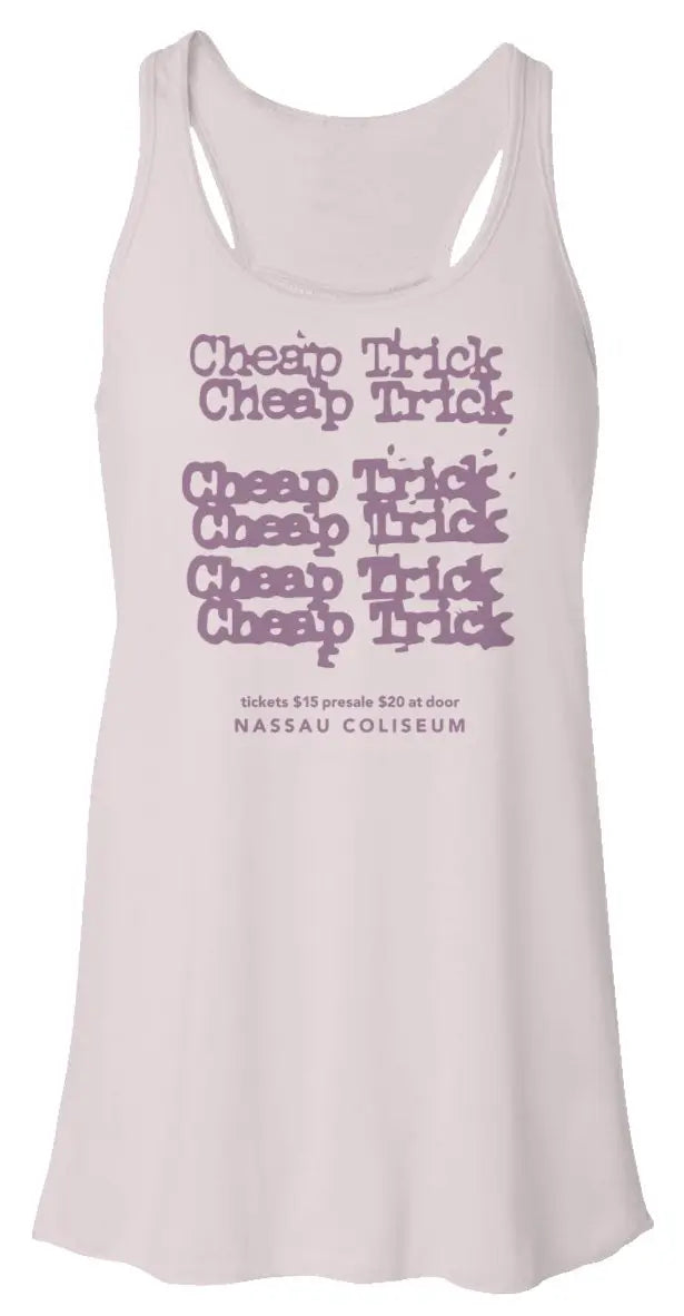 Cheap Trick - Flowy Racerback Tank