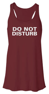 Do Not Disturb - Flowy Racerback Tank