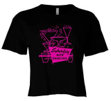 "Saturday Night Dancing" Women's Crop Top