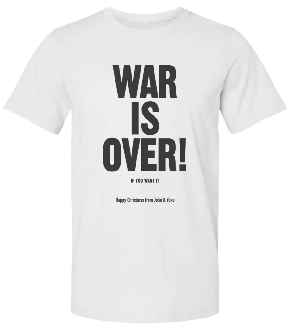 "WAR IS OVER! - John & Yoko" Unisex Premium T-Shirt