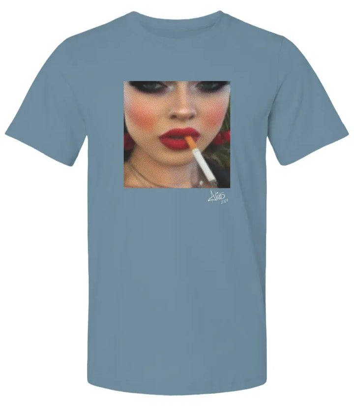"Red Lips v1" by Alias Premium Unisex T-Shirt