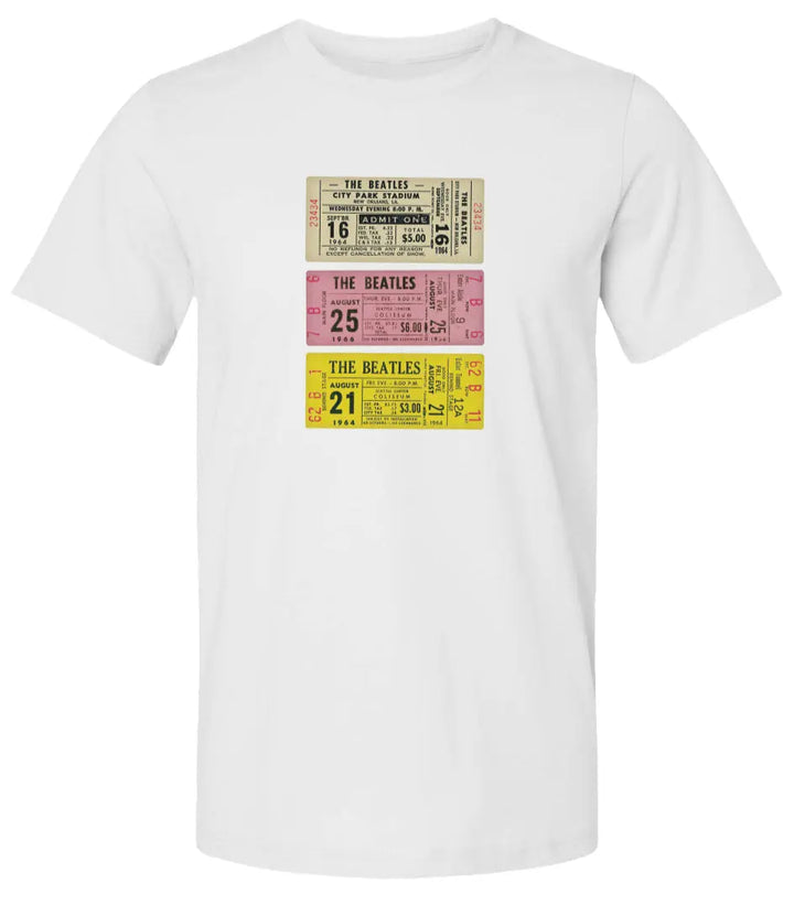 "The Beatles Tickets" Premium Unisex T-Shirt