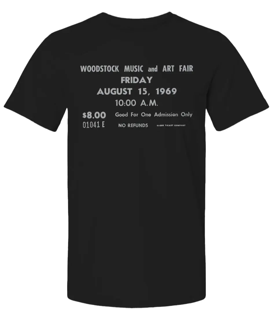 "Woodstock Ticket" Premium Unisex T-Shirt