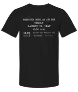 "Woodstock Ticket" Premium Unisex T-Shirt
