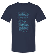 "Yer Blues" Premium Unisex T-Shirt (Handwritten lyrics by John Lennon)