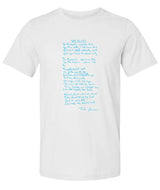 "Yer Blues" Premium Unisex T-Shirt (Handwritten lyrics by John Lennon)