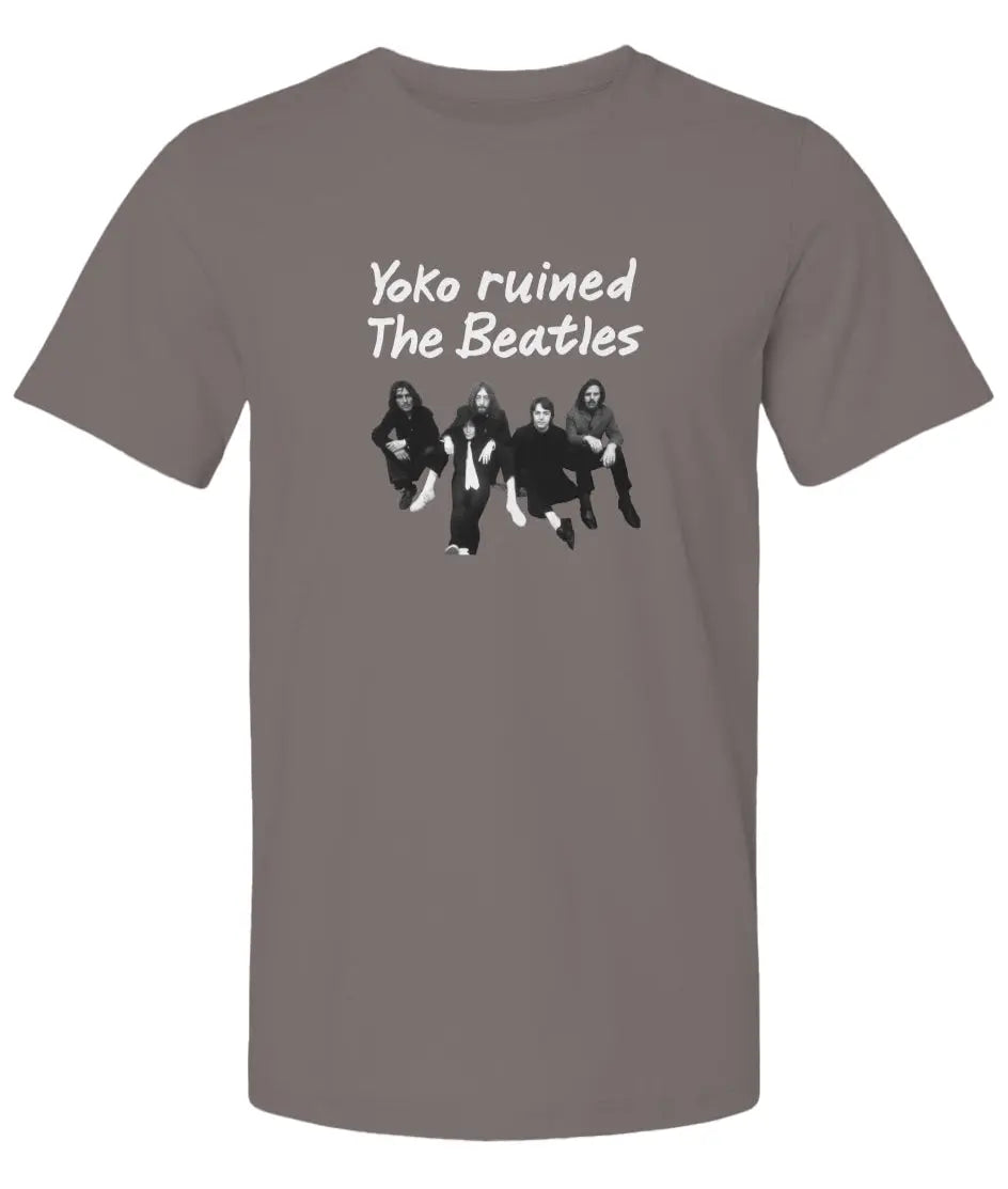 "Yoko Ruined The Beatles" Premium Unisex T-Shirt