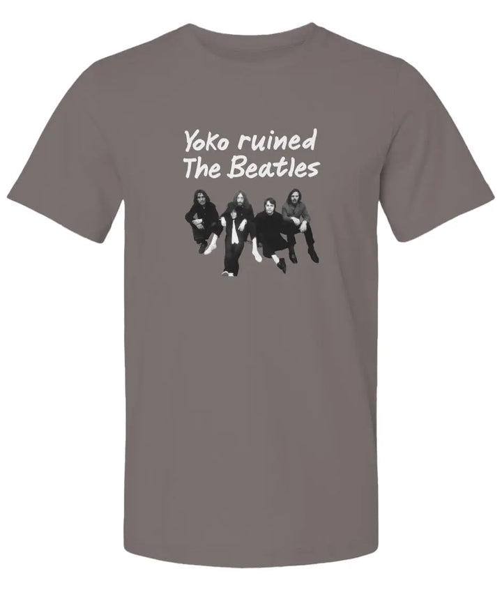 "Yoko Ruined The Beatles" Premium Unisex T-Shirt