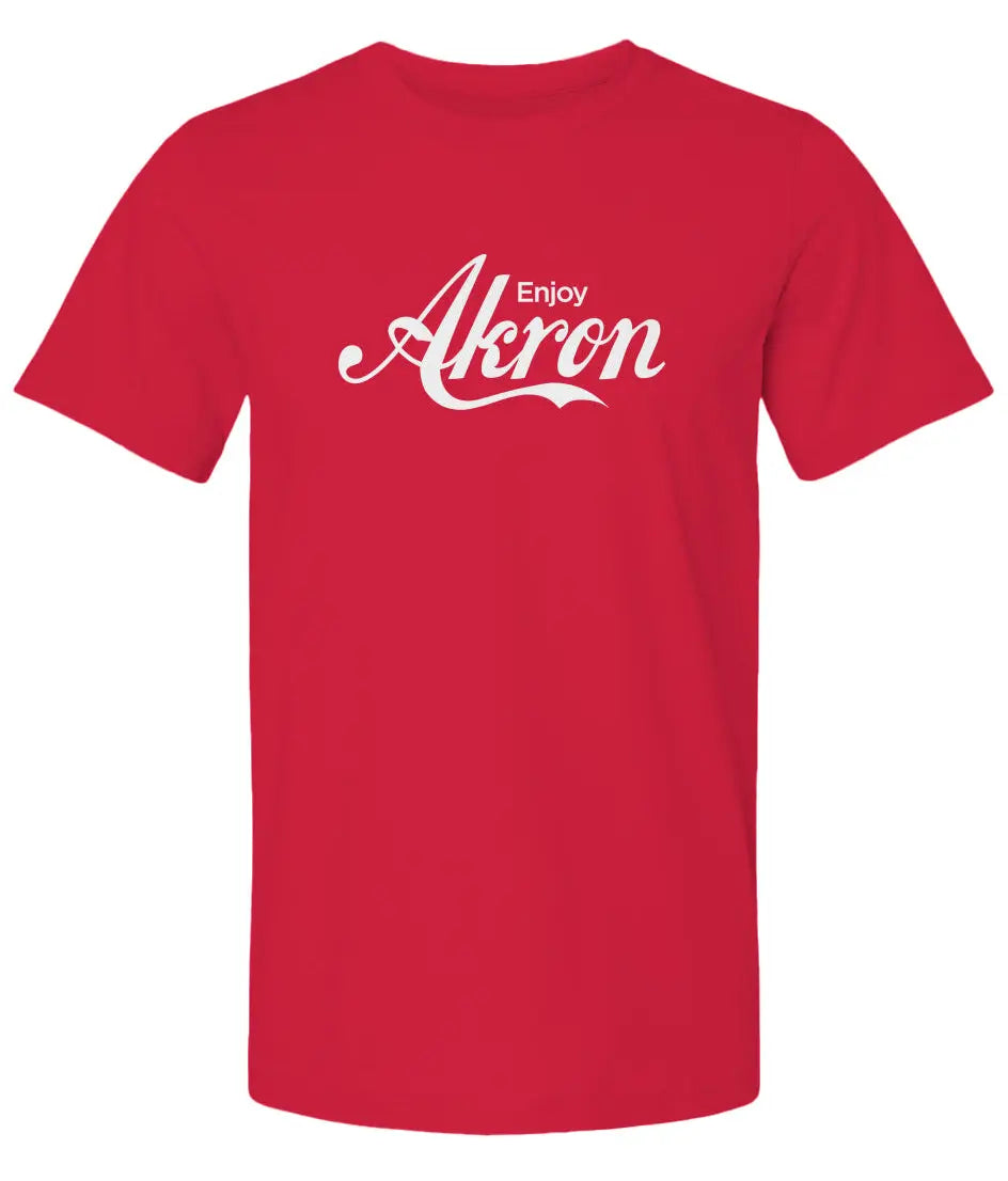 "Enjoy Akron" Premium Unisex T-Shirt
