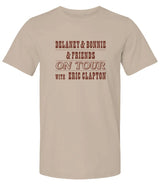 "Delaney & Bonnie with Eric Clapton" Premium Unisex T-Shirt