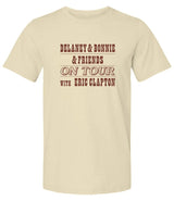 "Delaney & Bonnie with Eric Clapton" Premium Unisex T-Shirt