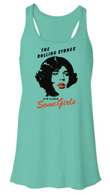 "The Rolling Stones - Some Girls" Flowy Racerback Tank