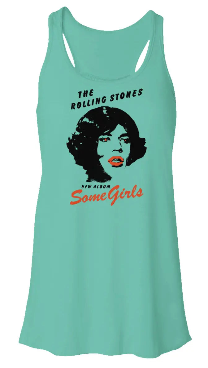"The Rolling Stones - Some Girls" Flowy Racerback Tank