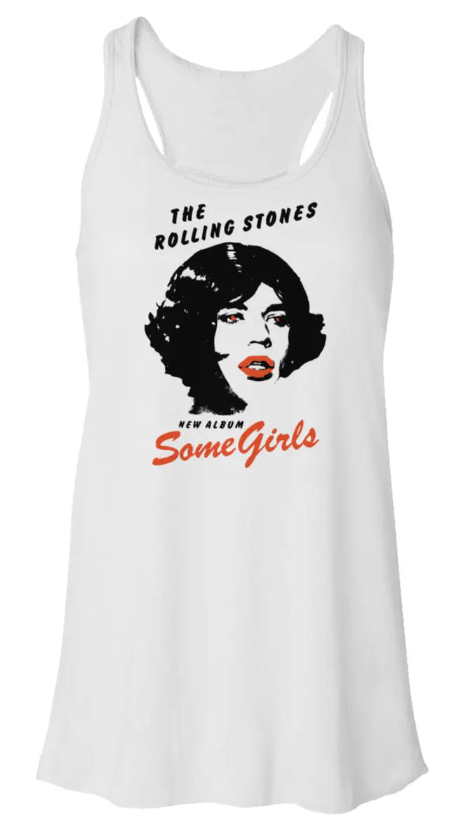 "The Rolling Stones - Some Girls" Flowy Racerback Tank