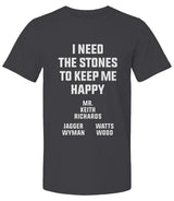 I Need The Stones To Keep Me Happy