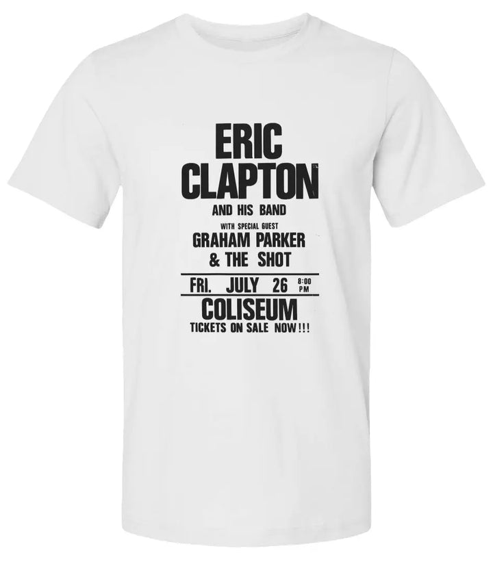 "Eric Clapton & Graham Parker" Premium Unisex T-Shirt