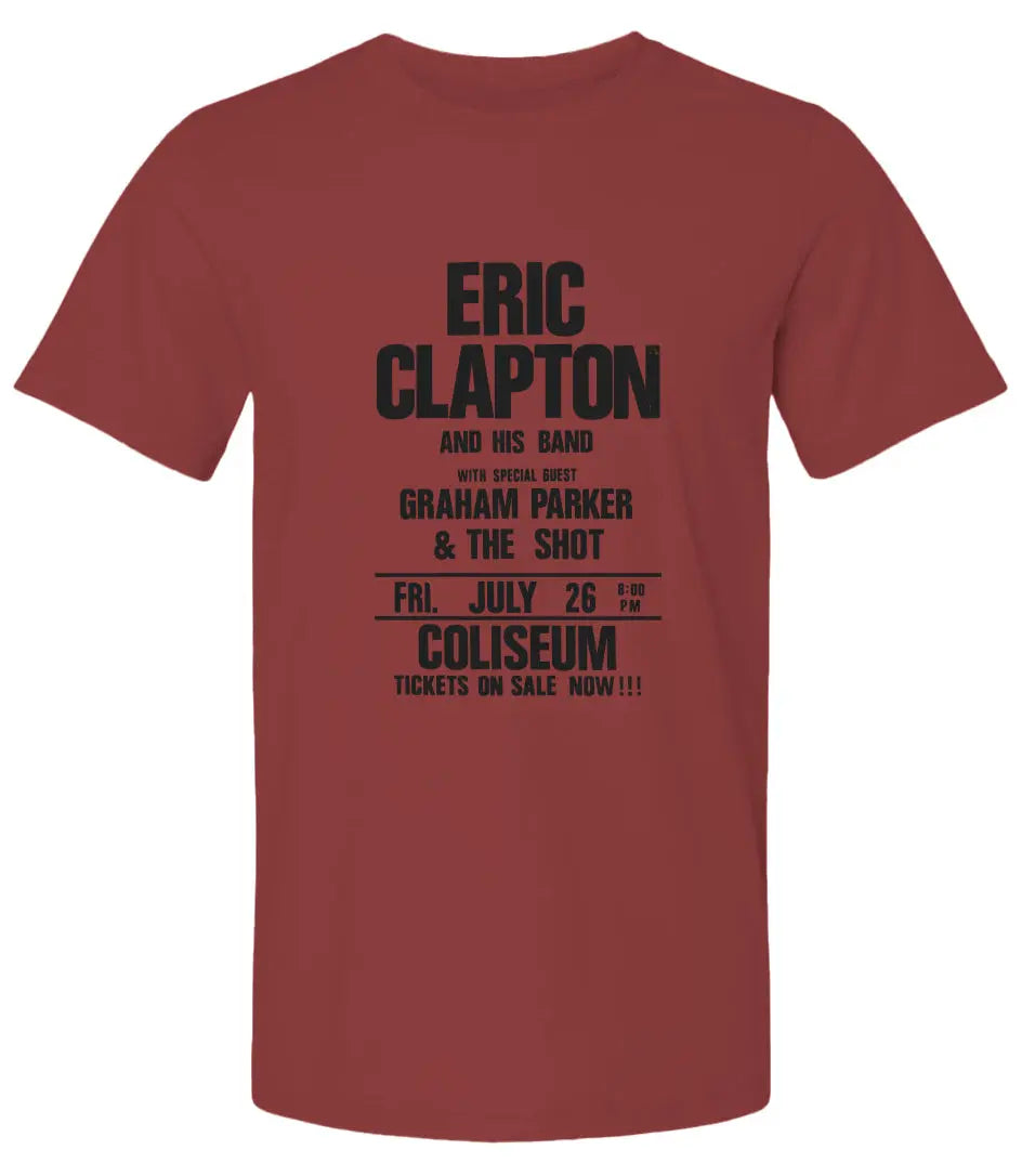"Eric Clapton & Graham Parker" Premium Unisex T-Shirt