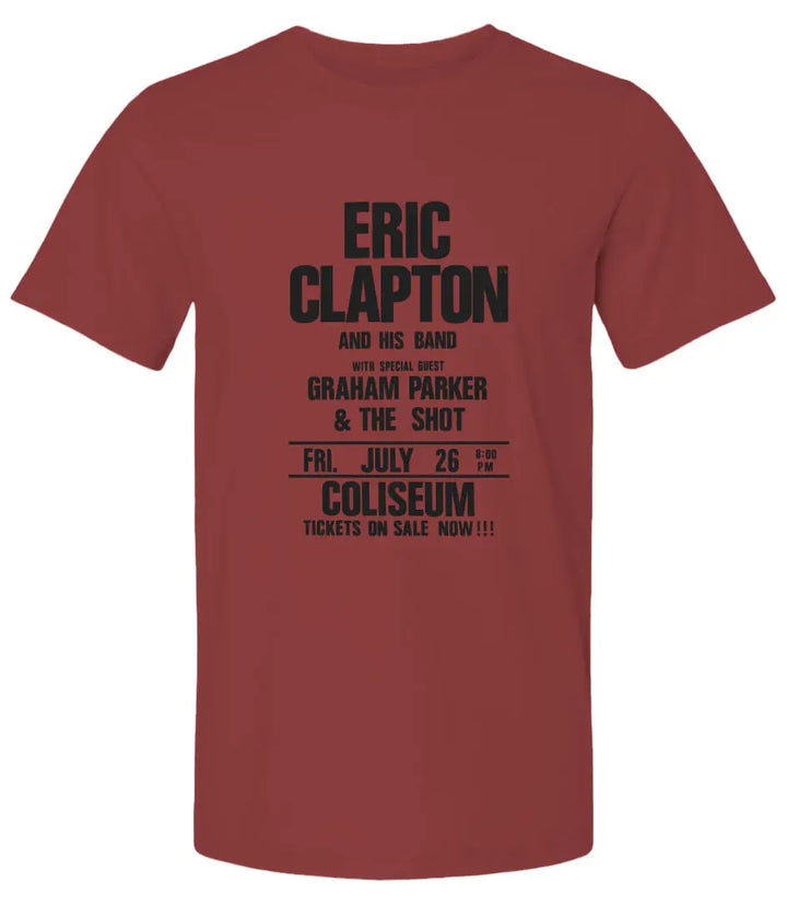 "Eric Clapton & Graham Parker" Premium Unisex T-Shirt