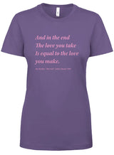 "The Beatles - The End" Women’s Crew Tee