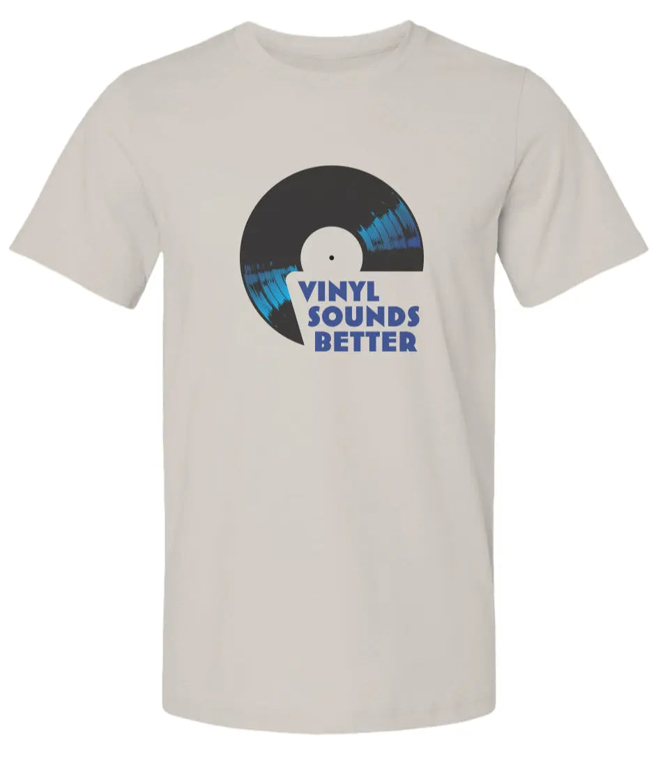 "Vinyl Sounds Better" Premium Unisex T-Shirt