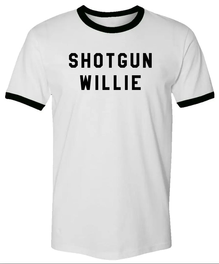 "Shotgun Willie" Vintage Ringer T-Shirt