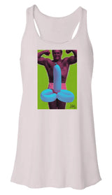 "Balloon Animal by Alias" Women's Flowy Racerback Tank