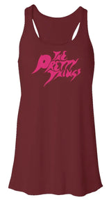 "The Pretty Things" Women's Flowy Racerback Tank
