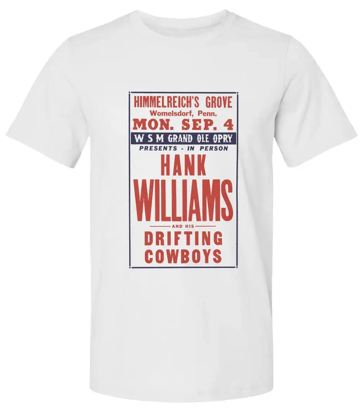 "Hank Williams" Premium Unisex T-Shirt