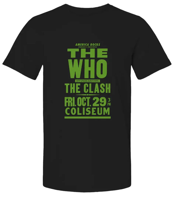 "The Who - The Clash" Premium Unisex T-Shirt