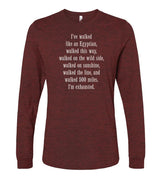 "Walk These Ways" Unisex Long Sleeve Tee