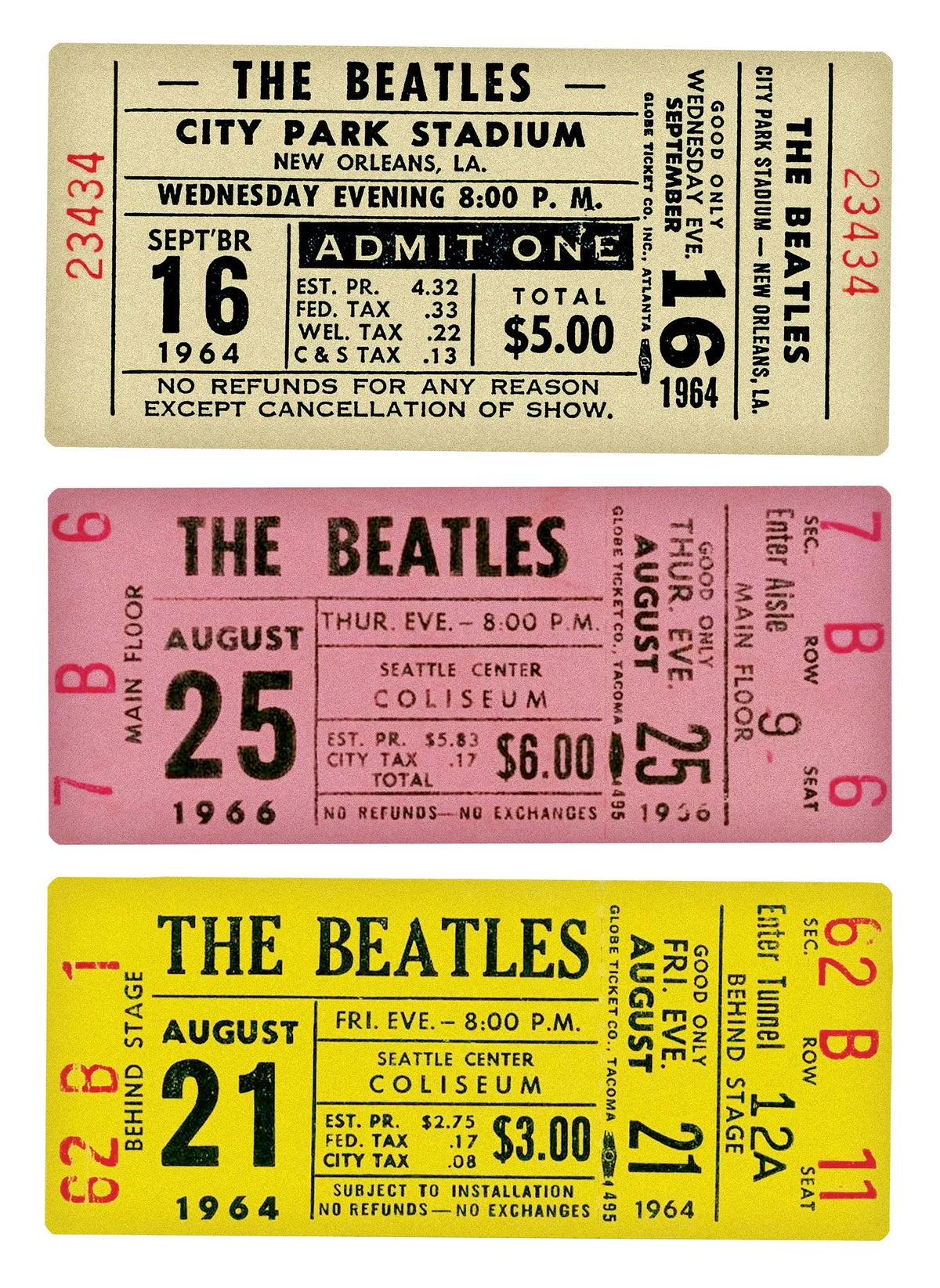Beatles Tickets
