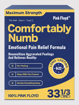 Closeup of Comfortably Numb graphic