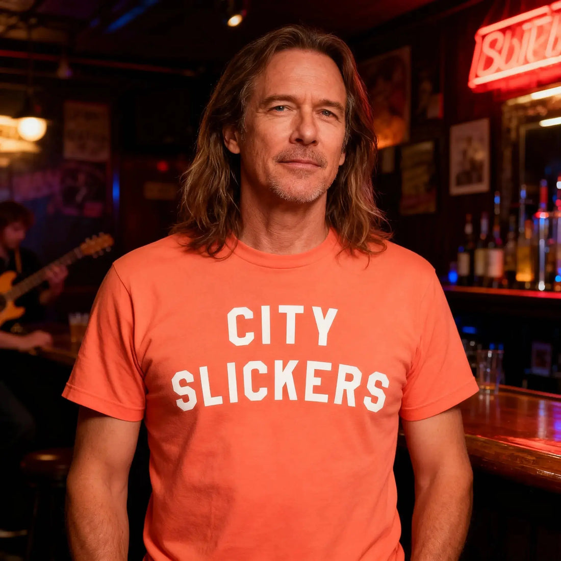 "City Slickers" Premium Unisex T-Shirt (Worn by Eric Clapton) Apliiq