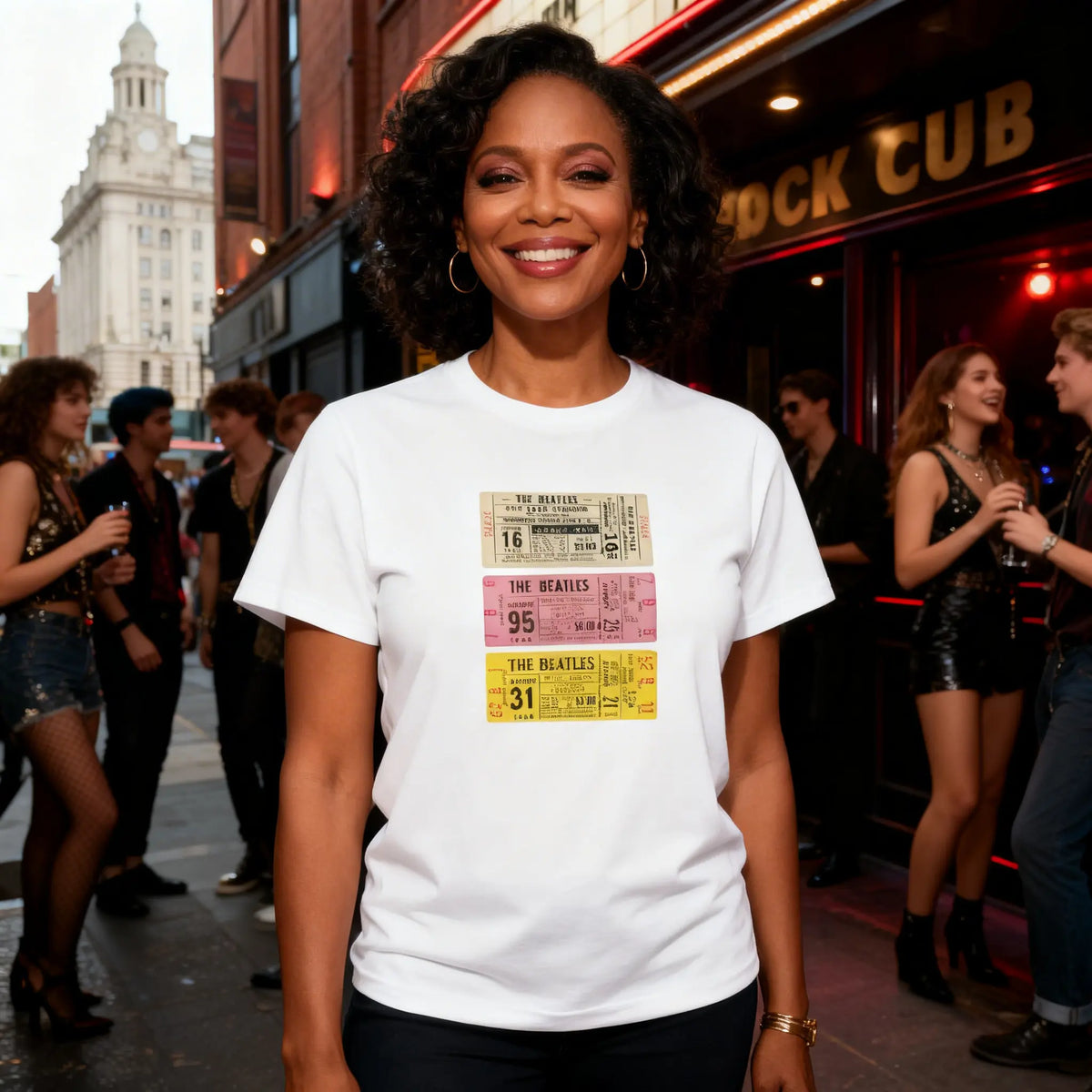 "The Beatles Tickets" Premium Unisex T-Shirt