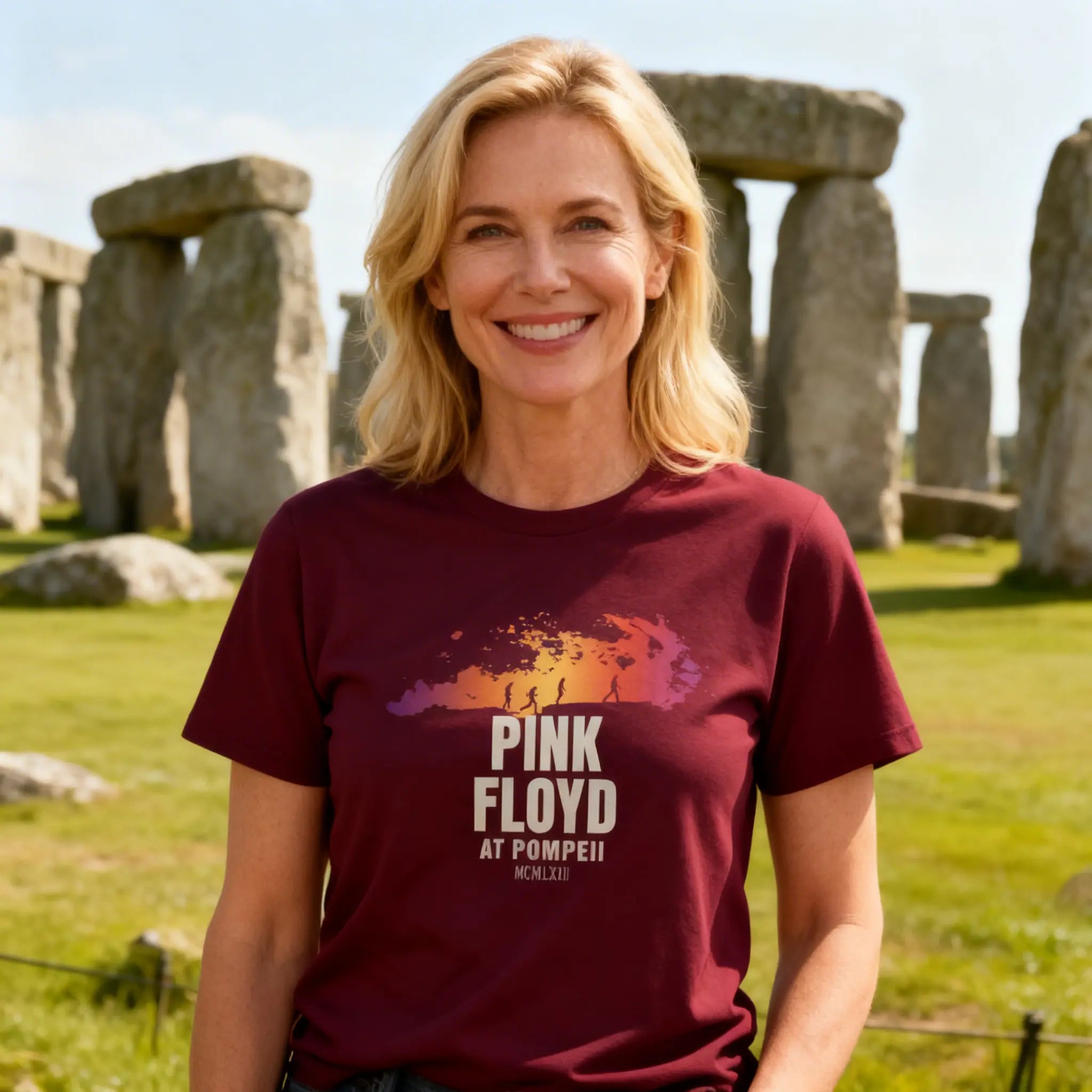 "Pink Floyd at Pompeii" Premium Unisex T-Shirt