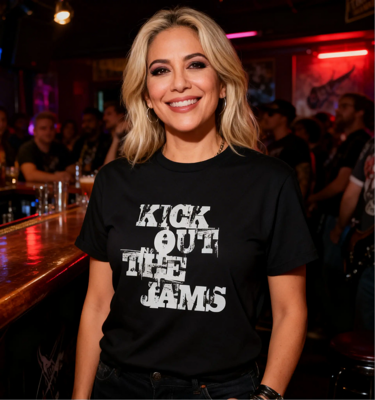 "Kick Out The Jams" Premium Unisex T-Shirt - Amp’d Apparel