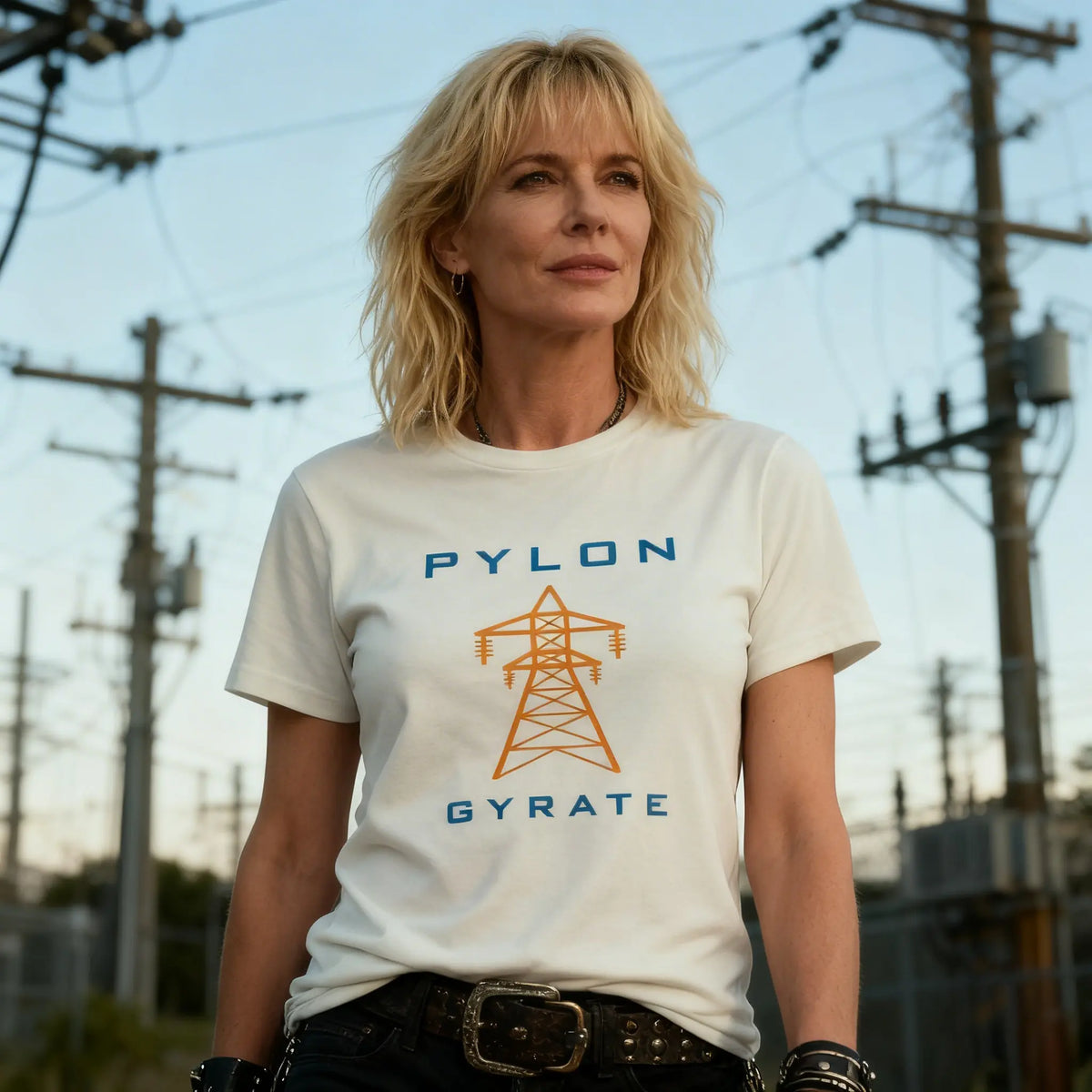 "Pylon" Premium Unisex T-Shirt - Amp’d Apparel